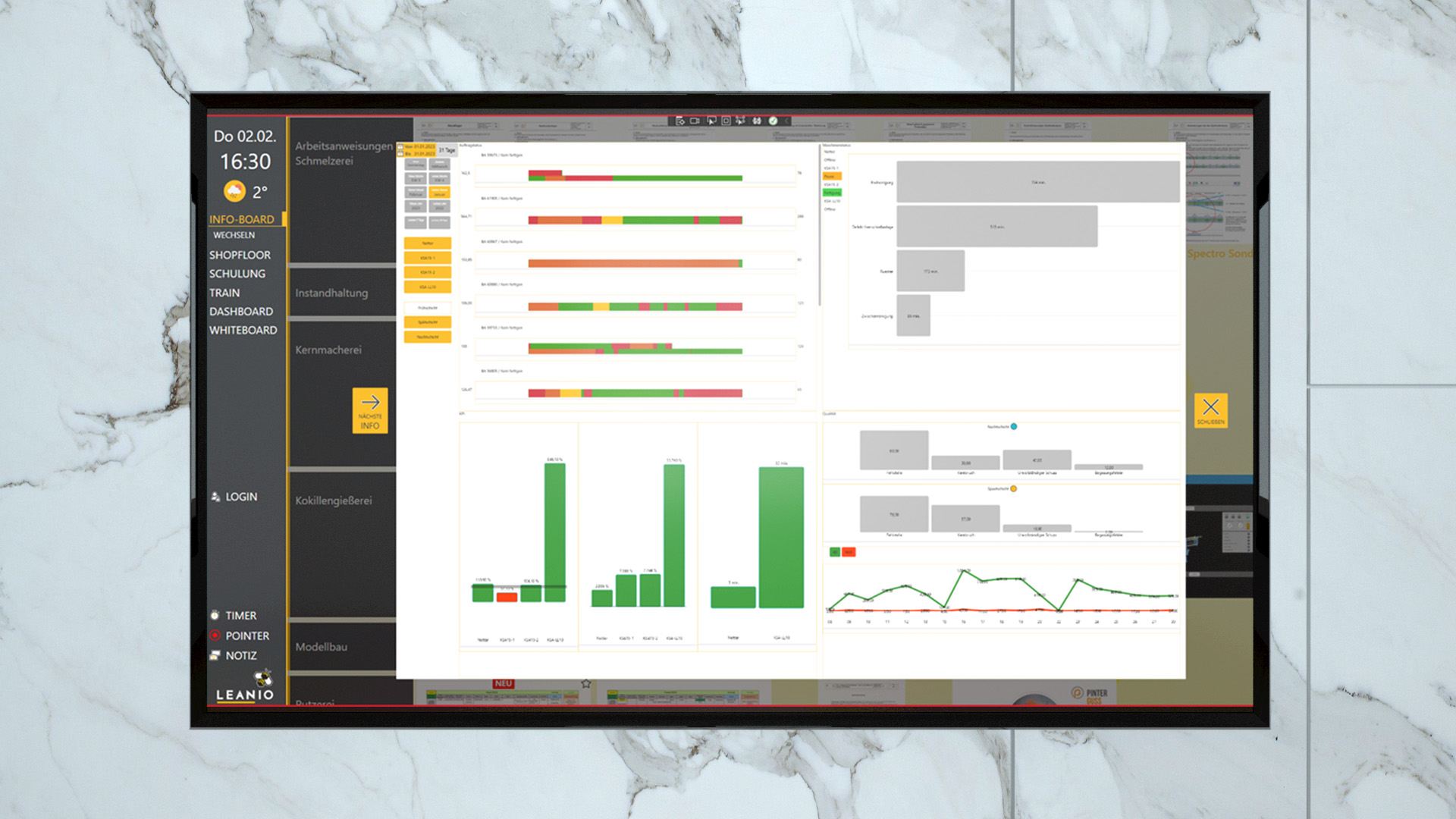 LEANIO Dashboard